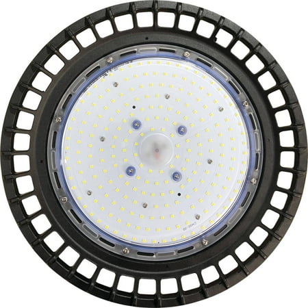 OEM Grade 200W LED High Bay Light 27000 Lumens 5700K Pure White 120 Degree Flood UL Approved IP65 AC 100-277V Compatible with Warehouse Barn Shop Industrial Commercial Agricultural