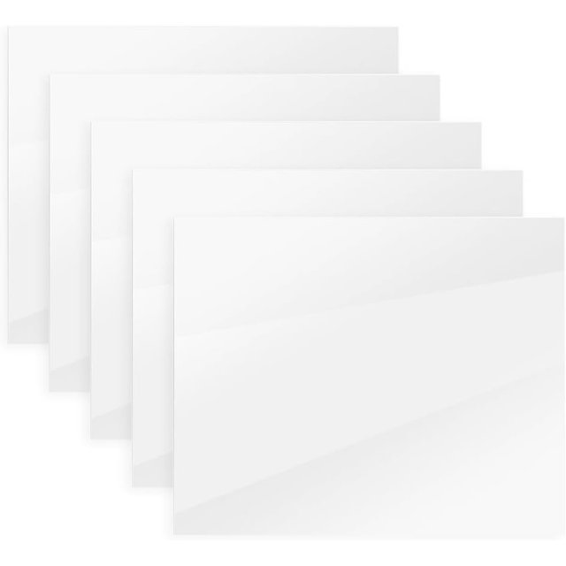 HUGFEGWE 5 Pcs Film FEP-Basic 260 * 200 * 0.15mm Films de Sortie pour Halot-One, Halot-R6, Halot-One Pro (Mono 2, Mars 3, Mars 3 Pro, Mars 2, Mars 3 Pro, Mars 4, Mars 4 Ultra, Sonic Mini 8K S) U2537-0070