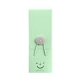 thumbnail image 1 of Estuche con botón de sonrisa | Diseño compacto y apilable | Tapa hermética con asas | Plástico PP transparente y duradero | Gran capacidad para lápices, marcadores y crayones | Organizador para la, 1 of 1
