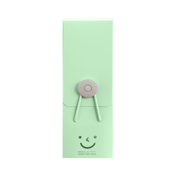 Yhmxh Organizadores y almacenamiento Caja de lápices con botón de sonrisa, color caramelo, linda caja de lápices con cara sonriente Almacenamiento de ducha Almacenamiento de juguetes