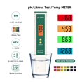 thumbnail image 3 of Digital PH EC TDS Meter Pen Water Purity Tester LCD Display Litmus Test -2.00-16.00 For Aquarium Pool Monitor Measurement Tool, 3 of 7