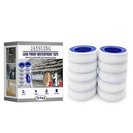 10 Rolls Tape For Duct Tape Glue Thread Tape Plumber Tape For Shower