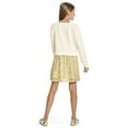 thumbnail image 2 of The Children's Place Girls Long Sleeve Sequin Sweatshirt Dress, Sizes XS-XXL, 2 of 3