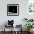 thumbnail image 3 of Art.com Earthrise Over Moon, Apollo 8 Photographic Print, Black Frame Wall Art, 29" x 29", 3 of 5