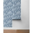 thumbnail image 3 of Stacy Garcia Home Coastal Blue Mod Palm Peel and Stick Wallpaper, 3 of 9