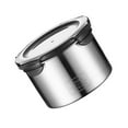 thumbnail image 1 of Botes de acero inoxidable, contenedores herméticos con tapas, contenedores para almacenar alimentos. 500ml, 1 of 9