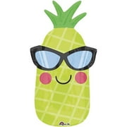 Loftus International A3-5040 18 in. Fun in the Sun Pineapple Junior Shape Balloon