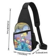 thumbnail image 4 of Rugrats Chest Bag Stylish Crossbody Sling Bag Lightweight Crossbody Fanny Pack For Travel, Sports & Daily Use, 4 of 6