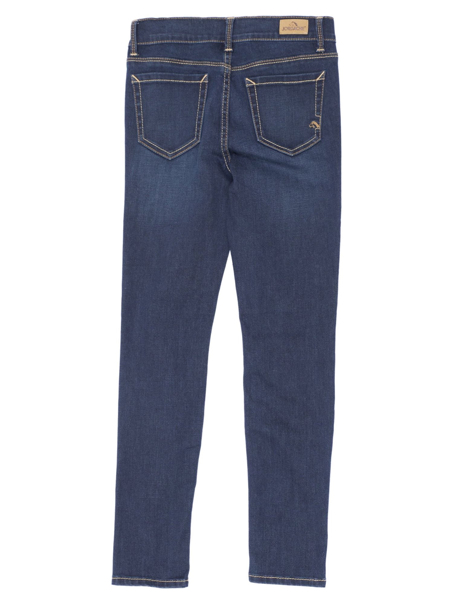 Jordache Girls Super Skinny Power Stretch Jeans, Sizes 5-18