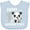 AE-Light Blue, variant on Inktastic Happy First Mothers Day with Panda Bears Boys or Girls Baby Bib