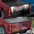 thumbnail image 6 of TITANICMOTOR 3-Fold 5FT 60Inch Hinged Aluminum Hard Tonneau Cover for 2005-2026 Nissan Frontier Bed Truck Waterproof, 6 of 6