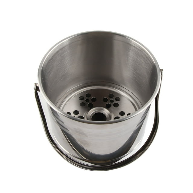 Cubos de hielo 1 litro de capacidad soporte de hielo aislado de acero inoxidable para camarero para vino buffet ANGGREK Otros