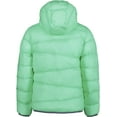 thumbnail image 2 of Under Armour girls Prime Puffer, Front Pockets & Hooded Back, Lightweight Water Repellant, Lunar Green, Large US, 2 of 2
