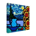 thumbnail image 2 of Trademark Fine Art 'Still Life with Starry Night' Canvas Art by John Nolan, 2 of 3