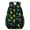 Alien Peace Sign, variant on Alien Peace Sign Black Pattern 17" School Backpacks for Teens,Waterproof Oxford Fabric,S-Shape Padded Straps for School,Travel,Hiking,Camping