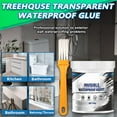 thumbnail image 2 of NWOKYZGH Transparent Waterproof Coating, Super Strong Waterproof Anti-Leakage Agent, Waterproof Insulating Sealant, Invisible Waterproof Agent Roofs, Walls, Bathroom, Kitchen Indoor, 2 of 2