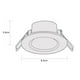 thumbnail image 3 of Estevez luminario LED empotrable ECO LED CCT, 5 Watts, 3 temperaturas, plata, 3 of 6