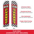 thumbnail image 4 of Oil Change (Red Checkered) Super Flag, 4 of 6
