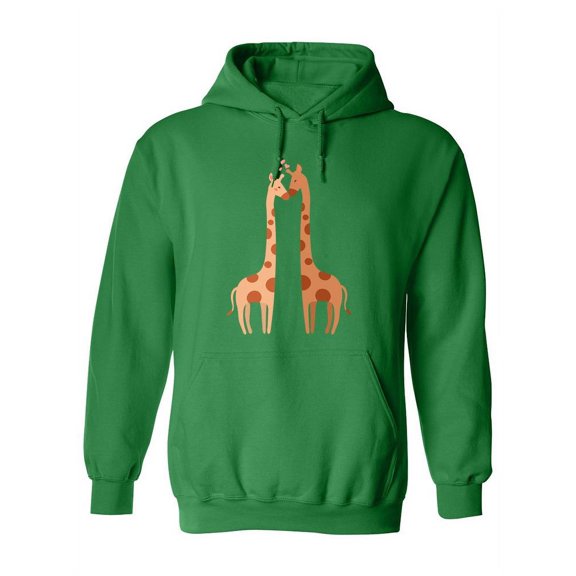 Hugging Giraffe Post   Hoodie Women -SPIdeals Designs, Female Small