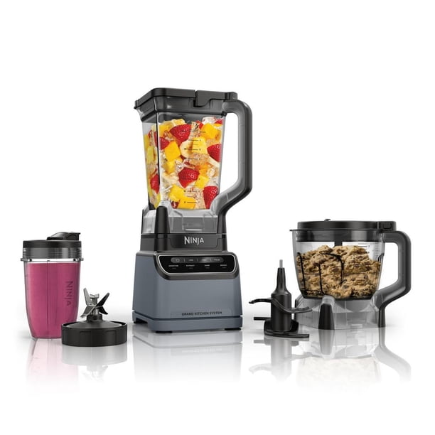 Ninja Grand Kitchen System KS500 de 1,200 Watts, Licuadora con 4 programas Auto-iQ® preestablecidos,