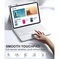 thumbnail image 3 of Funda de teclado compatible con Harvopu para iPad de 11ª y 10ª generación, 3 of 8