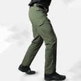 thumbnail image 3 of Men Stretch Hiking Cargo Pants Breathable UV Block Multi Pocket All Terrain Work Pants S-XXL, 3 of 10