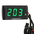 thumbnail image 3 of Motorcycle Digital Water Temperature Gauge Ultra Thin LCD 12V With 18mm Sensor Adapter for Most Motorbikes, 3 of 7