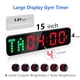 thumbnail image 3 of Reloj de pared digital grande Gym Timer LUCORB Gym Timer, 3 of 6