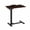 Brown, variant on CONCETTA Overbed Table with Wheels Mobile Standing Desk, Adjustable height, Single-Sided Flip, Saves Space for Hospital, Home, Brown