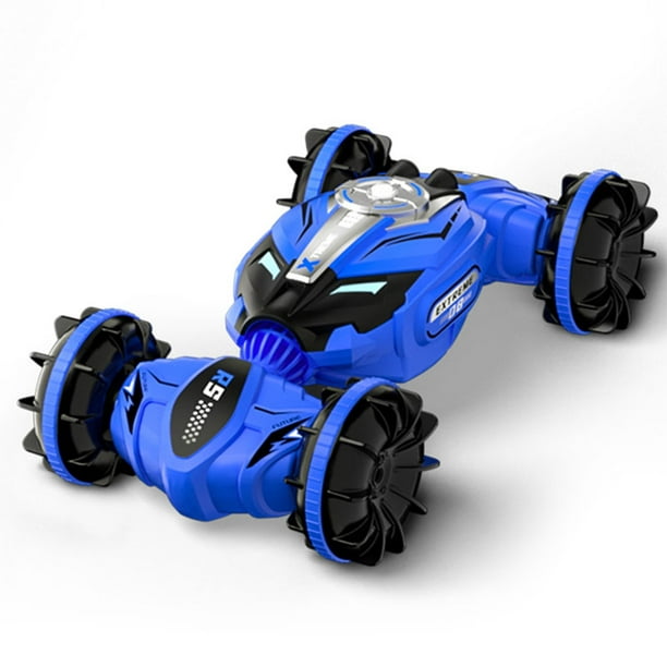 Coche teledirigido de agua y tierra, coche acrobático RC, juguetes para niños de 6 a 12 años - Coche teledirigido 4x4 - Sensor de gestos, regalo para niños y niñas