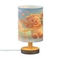 thumbnail image 2 of BZSMCE Lamp Modern Bear with Sunflowers Creative Patter Night Light, 2 of 7