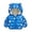 Sapphire Blue, variant on Esaierrr Toddler Boys Girls Winter down Jacket with Hooded for 9M-5Y Cartoon Printed Spring Autumn Warm Cotton Coats Zipper Short Outerwear