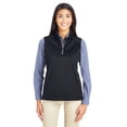 thumbnail image 1 of Ash City - Core 365 Ladies' Techno Lite Three-Layer Knit Tech-Shell Quarter-Zip Vest - CE709W, 1 of 4
