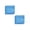 Blue*2, variant on 100 Pcs Glitter Cardstock Paper, 8cm Candy For Aluminum Foil Square Candy Wrapping Paper Colored Foil Sheets For DIY Homemade Decorations