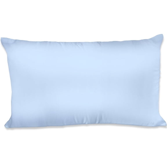 Spasilk Satin Pillowcase for Hair and Face Beauty, Queen/Standard, 1 Pack, Blue