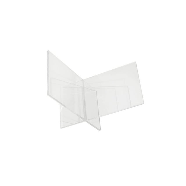 Acrylic Book Reading Holder for Recipe Holder Desk Storage Shelf For Desk Display Storage Shelf Open Book Stand Clear