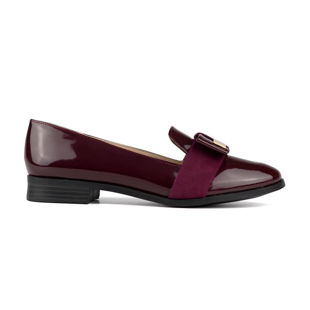 Mocasín Julieth Tinto Talla 26.5 Vida Leve O1778023-VINO