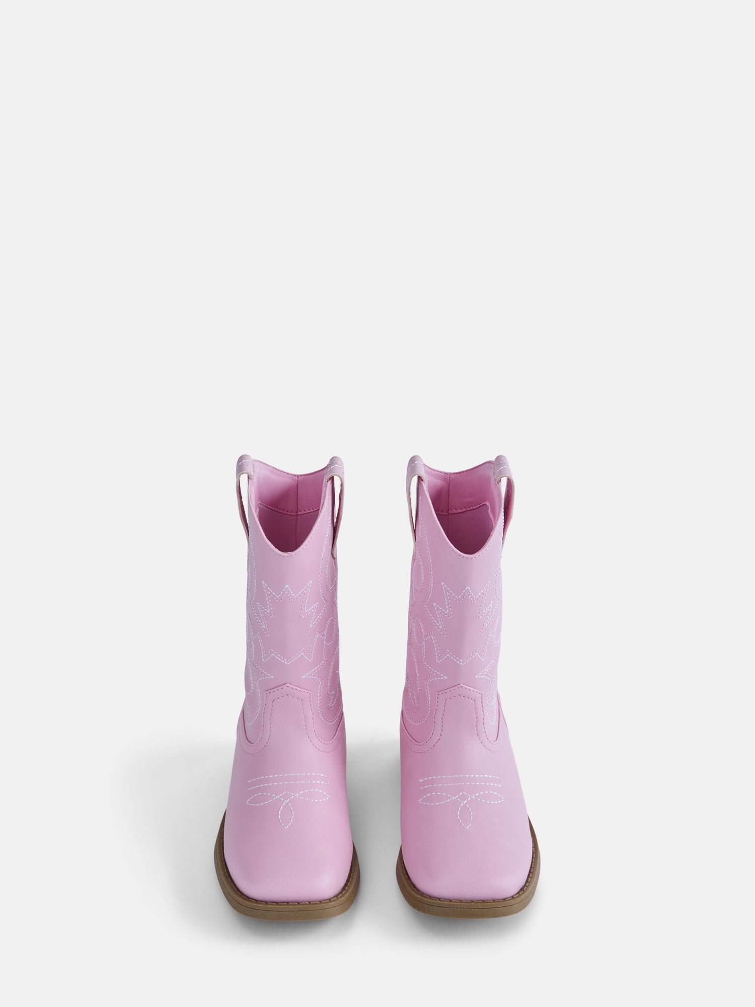Wonder Nation Toddler & Big Girls Western Cowboy Boots