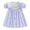 Light Purple, variant on Little Girl Christian Outfit Jesus Loves Me Dress Puff Sleeves Embroidered Smocked Dresses Baptism Outfit Princess (Light Purple, 3-4 Years)