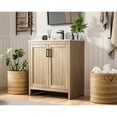 thumbnail image 3 of Elegant Kitchen and Bath Finnley 30 inch Single Bathroom Vanity in Mango Wood, 3 of 10