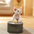 thumbnail image 4 of Water Fountain, Pet Water Fountain Grey Large Capacity Circulating Deep Filtration  For Living Room, 4 of 8