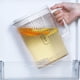 thumbnail image 3 of Jarra de agua resistente al calor para , jarra de agua con tapa , blanco tazas blanco con 3 tazas Soledad Hervidor de agua fría, 3 of 8