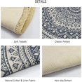 thumbnail image 4 of Round Cotton Area Rugs 90cm Washable Machine Hand Woven Tassels Circle Rug Carpet for Bedroom Living Room Sofa Bed Side, 4 of 5