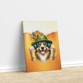 thumbnail image 3 of Best Australian Shepherd Dad Proud Beer Lover Happy Oktoberfest Vertical Matte Canvas Poster Aussie Dog Lover Gifts Wall Art Home Decor - 02016, 3 of 5