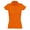 Orange, variant on SOLS Womens Prescott Short Sleeve Jersey Polo Shirt
