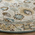 thumbnail image 3 of SAFAVIEH Antiquity Weldon Oriental Wool Area Rug, Peacock/Blue, 8' x 8' Round, 3 of 9