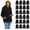 24 Pack Black Hoodies, variant on 24 Pack Women's Hoodie Oversized Sweatshirts, Cotton Blend, Bulk Womens Hoodies Bulk Sweatshirt Pack, Color ASST, Size 3X-Large