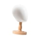 thumbnail image 2 of Expositor de sombreros Cabeza de maniquí Independiente Portátil Multifuncional Fabricación de pelucas Color de la madera, 2 of 8