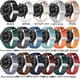 thumbnail image 2 of Compatible con Samsung Galaxy Watch 6/5/4, correa inteligente de 20 mm con hebilla magnética de silicona y cuero, 2 of 2