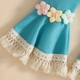 thumbnail image 4 of UAYOTSE Girl Clothes Set Summer Baby 0 6 12 18 24 Months 2T 3T Girl Clothes Shorts Set Floral Summer Outfits Cute Baby Clothes,Sizes 6-9 Months, 4 of 7